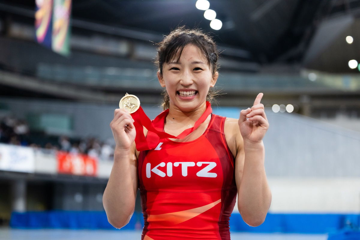 <i>Sachiko Hotaka via CNN Newsource</i><br/>Olympic freestyle wrestling champion Yui Susaki aims to retain her title in Paris.