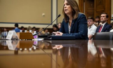 Then-United States Secret Service Director Kimberly Cheatle testifies before the House Oversight and Accountability Committee on July 22