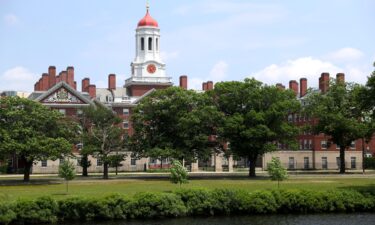 A view of the campus of Harvard University in July 2020