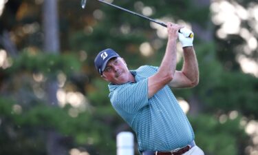 PGA Tour golfer Matt Kuchar plays the final round of the Wyndham Championship at Sedgefield Country Club on Sunday