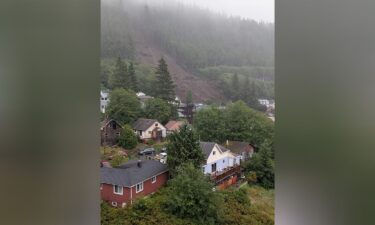 A landslide in the coastal city of Ketchikan