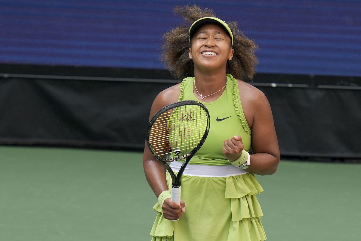 <i>Seth Wenig/AP via CNN Newsource</i><br/>Naomi Osaka is into the second round of the US Open.