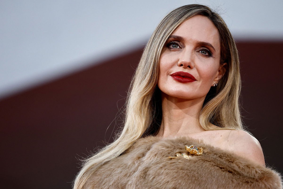 <i>Yara Nardi/Reuters via CNN Newsource</i><br/>Angelina Jolie at the Venice Film Festival on August 29.