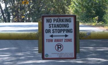 The City of Eugene closed the Skinner Butte parking lot after a video of an illegal fireworks display circulated on social media