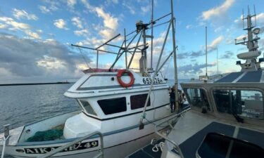 The U.S. Coast Guard Hawaii Pacific assisted a man adrift in a vessel in waters near Kauai on Tuesday.