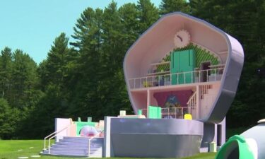 A life-sized replica of Polly Pocket's house is now available to rent through Airbnb in honor of the doll's 35th anniversary.