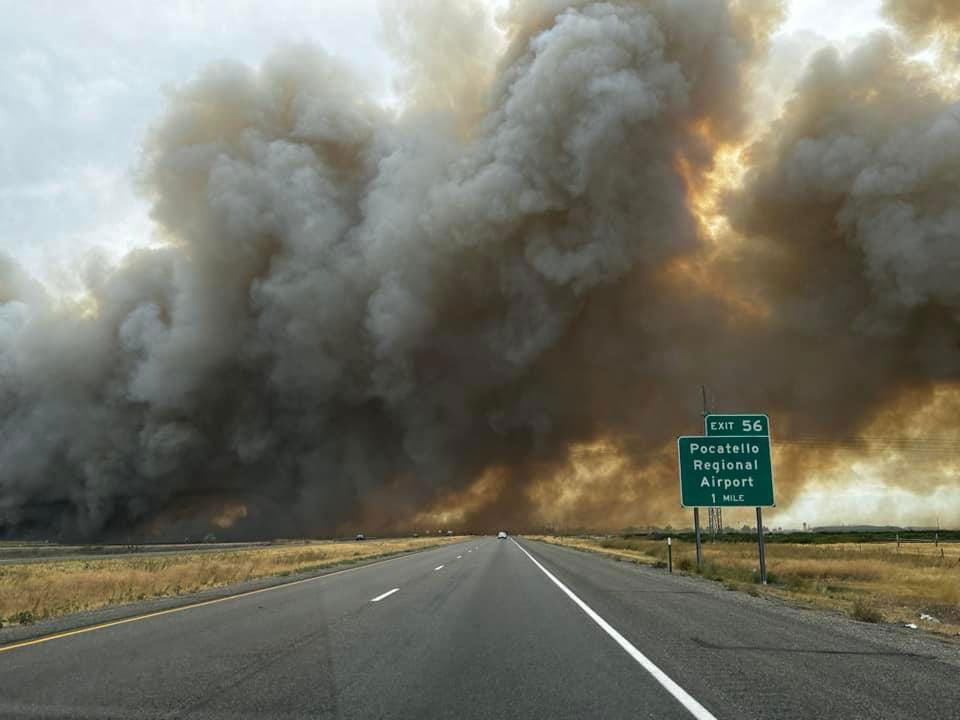 Pocatello bushfire almost contained – LocalNews8.com