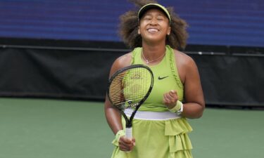 Naomi Osaka is into the second round of the US Open.