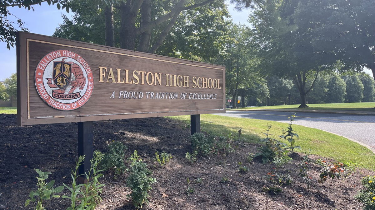 <i>Jeff Morgan/WMAR via CNN Newsource</i><br/>Fallston High School is one of the five schools that has levels so high it's unsafe to drink.