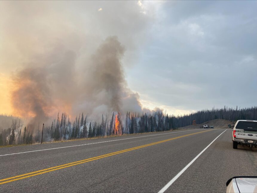 Fish Creek Fire 1