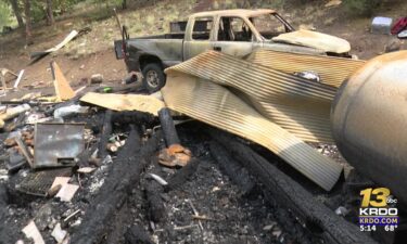 A Park County man is in the hospital after his cabin exploded.