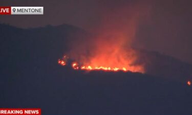 The Line Fire burning in San Bernardino County is now 3% contained