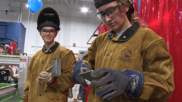 <i>WTKR via CNN Newsource</i><br/>Virginia Beach Public Schools held a grand opening for its new welding lab at the Virginia Beach Technical and Career Education Center on September 6.