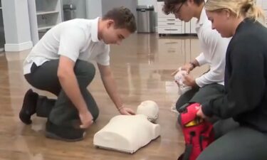 A local high school senior applied skills learned in a CPR training class to save the life of his best friend’s dad.