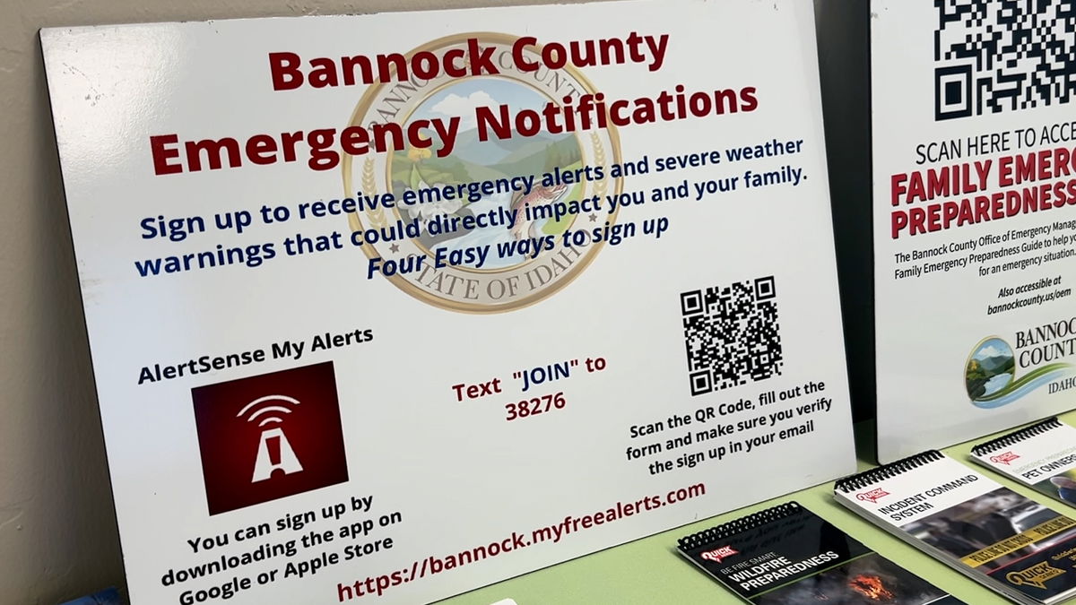 Bannock County Emergency Management dringt er bij bewoners op aan om de Early Alert System-app te downloaden – LocalNews8.com