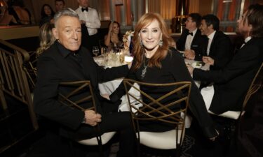 Bruce Springsteen and Patti Scialfa at the 81st Annual Golden Globe Awards in January 2024.