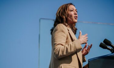 Vice President Kamala Harris made a campaign stop at the Throwback Brewery on September 4