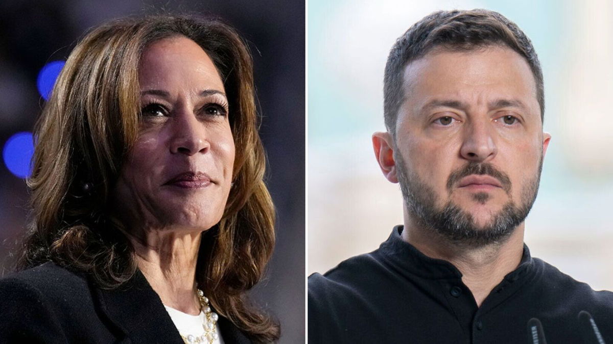 <i>AP via CNN Newsource</i><br/>US Vice President Kamala Harris is expected to meet Ukrainian President Volodymyr Zelensky.