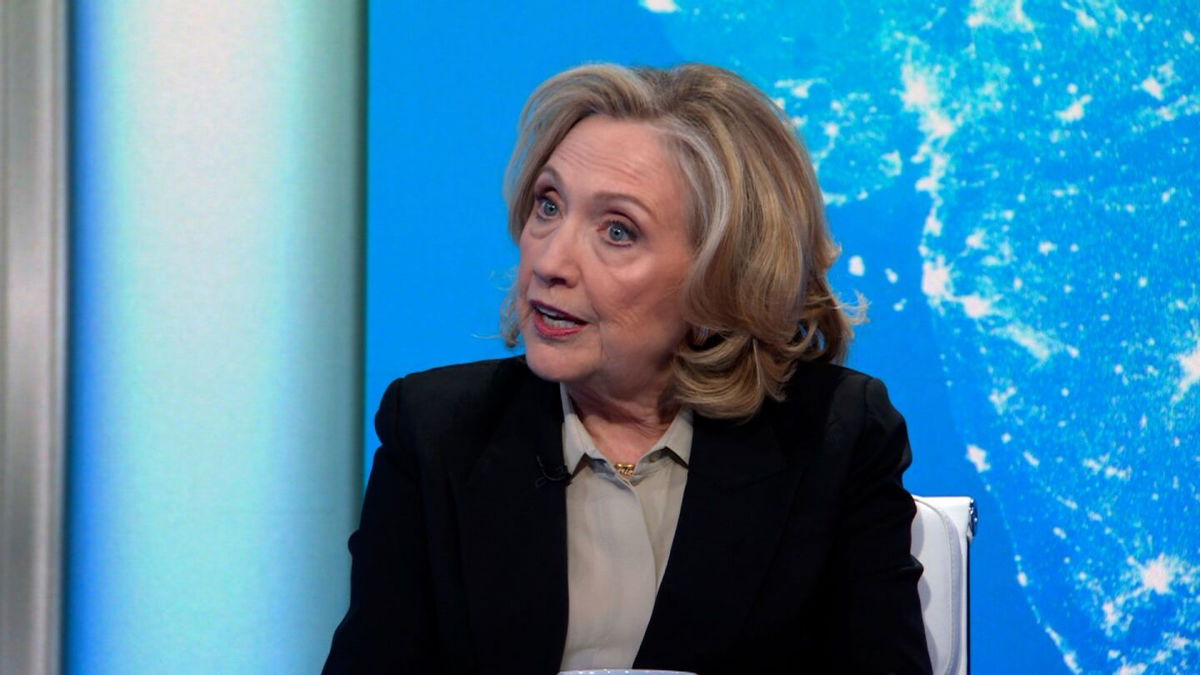 <i>CNN via CNN Newsource</i><br/>Former Secretary of State Hillary Clinton speaks with CNN's Fareed Zakaria on September 19.