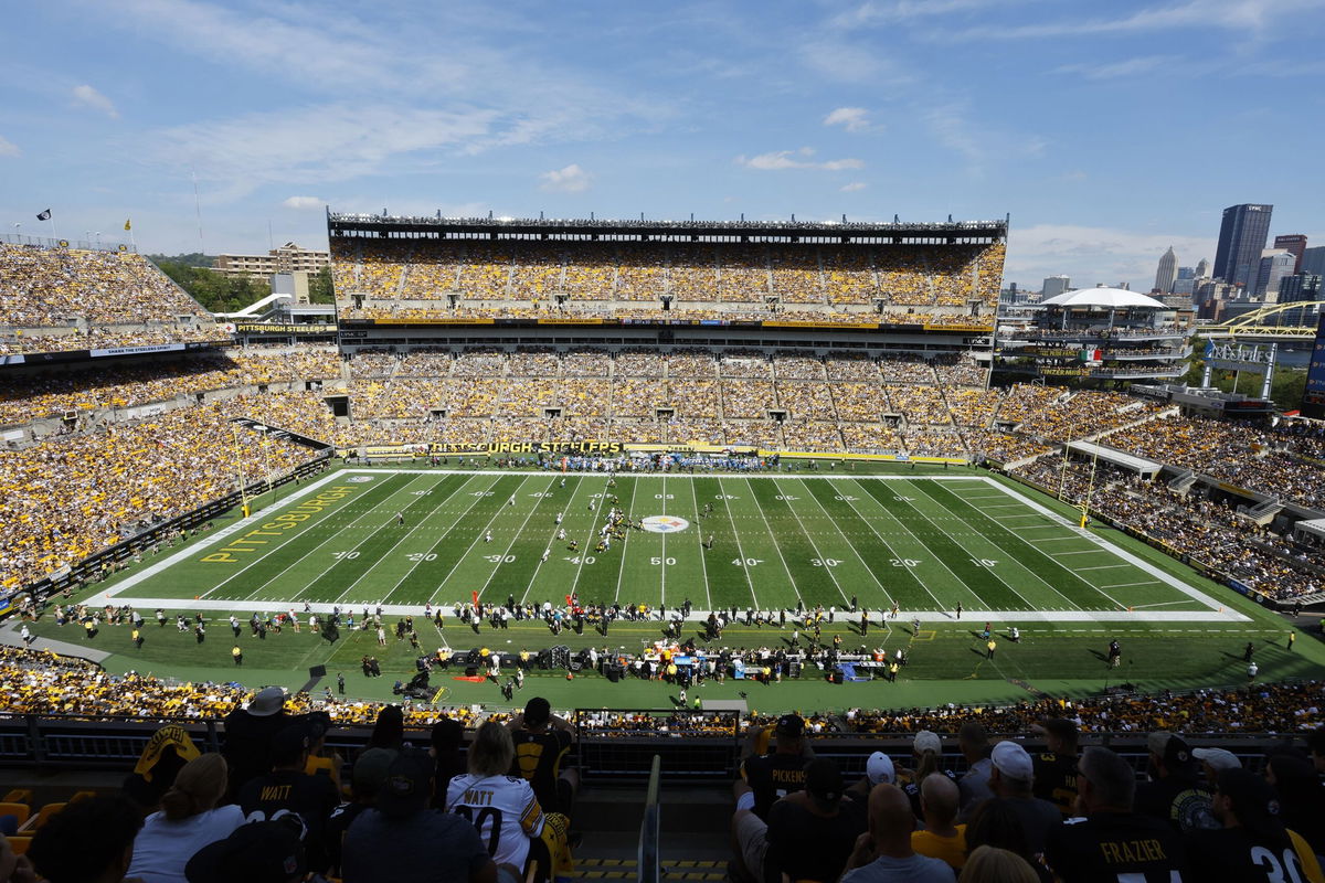 <i>Justin K. Aller/Getty Images via CNN Newsource</i><br/>Acrisure Stadium in Pittsburgh is one of the stadiums that will be used as an emergency shelter during extreme weather.