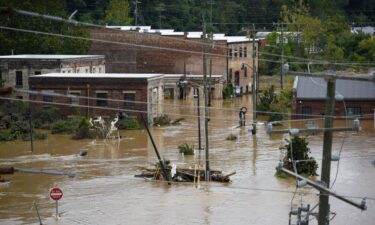 Heavy rains from hurricane Helene caused record flooding and damage on September 28