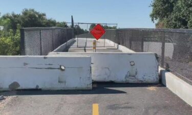 A multi-million-dollar bridge on the Sacramento's Del Rio Trail is broken before it has even been used.