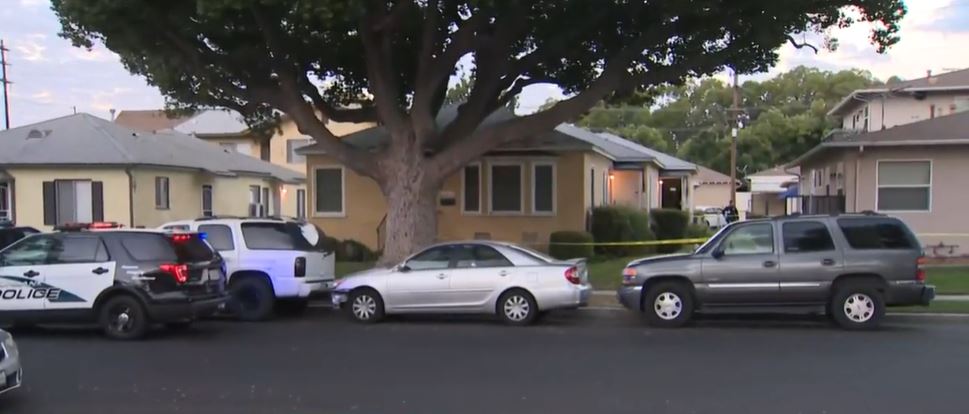 <i>KCBS/KCAL via CNN Newsource</i><br/>A man stabbed and killed his brother at a home in Burbank on Friday morning