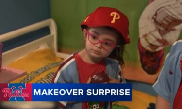 The Phillies surprise 6-year-old brain cancer patient with room makeover in Delaware County.