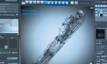 The Field Museum of Natural History uses CT scans on mummies to see inside them for the first time.