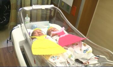 Wauwatosa East High School students make Halloween costumes for babies in the NICU at Ascension Columbia St. Mary's hospital.