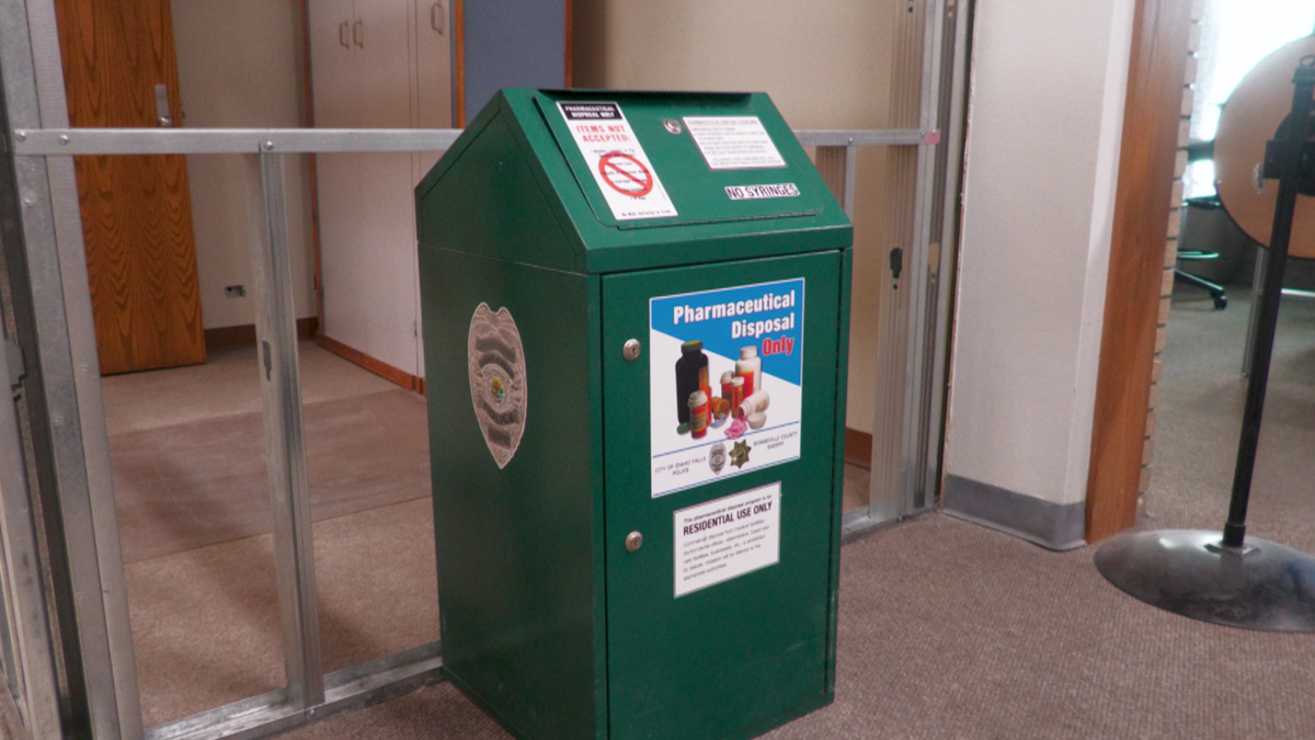 The Bonneville County Sheriff's Office also has a prescription drug disposal bin