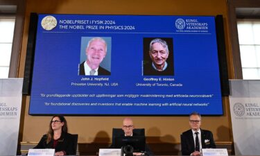 The Nobel prize in physics was awarded in Sweden on October 8.