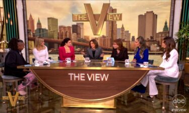 Vice President Kamala Harris appears on The View on Tuesday