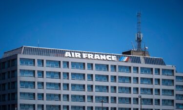 Air France-KLM HQ is pictured near Roissy-Charles de Gaulle Airport