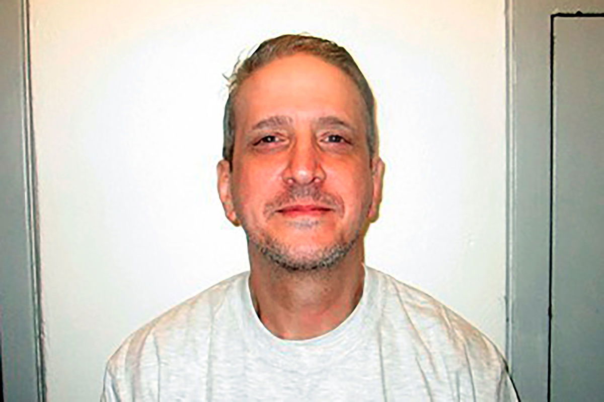 <i>Oklahoma Department of Corrections via CNN Newsource</i><br/>This photo provided by the Oklahoma Department of Corrections shows death row inmate Richard Glossip in February 2021.