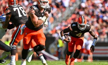 Deshaun Watson suffered a ruptured Achilles tendon in Sunday's loss against the Cincinnati Bengals.