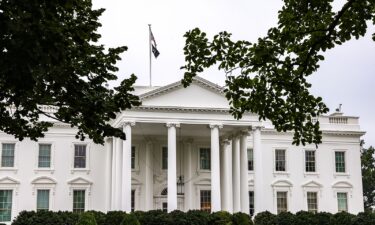 View of the White House in Washington