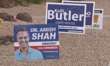 A Valley woman reported that her political signs were stolen and a long letter was left in their place. Other neighbors have reported that their political signs were also stolen.