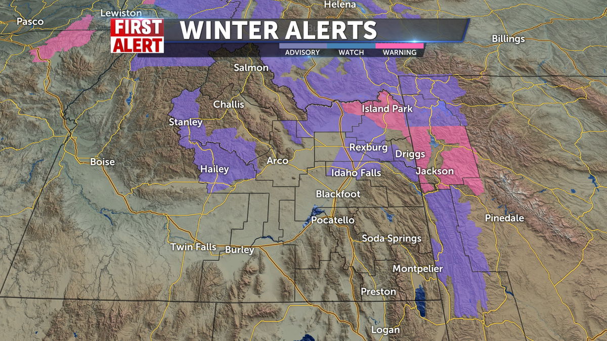 Snow for eastern Idaho and western Wyoming – Local News 8