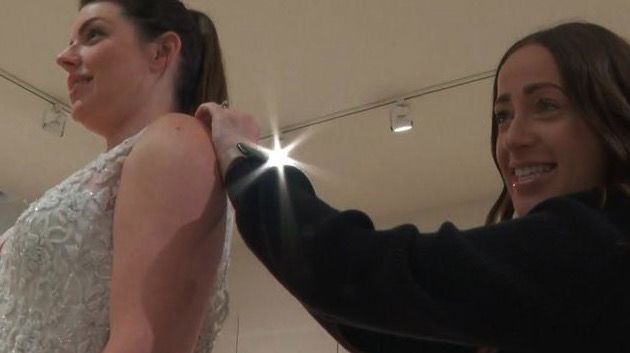 <i>WJZ via CNN Newsource</i><br/>A Pikesville bridal shop