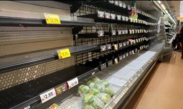 Stop & Shop stores across Massachusetts had empty shelves on Monday due to a cyberattack.