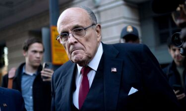 Former New York Mayor Rudy Giuliani departs the U.S. District Courthouse after he was ordered to pay $148 million in his defamation case in Washington