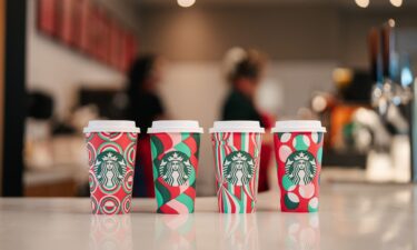 Starbucks' festive cups rolls out Thursday.