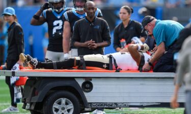 New Orleans Saints wide receiver Chris Olave was stretchered off the field and taken to a local hospital after suffering his second concussion of the season on November 3.