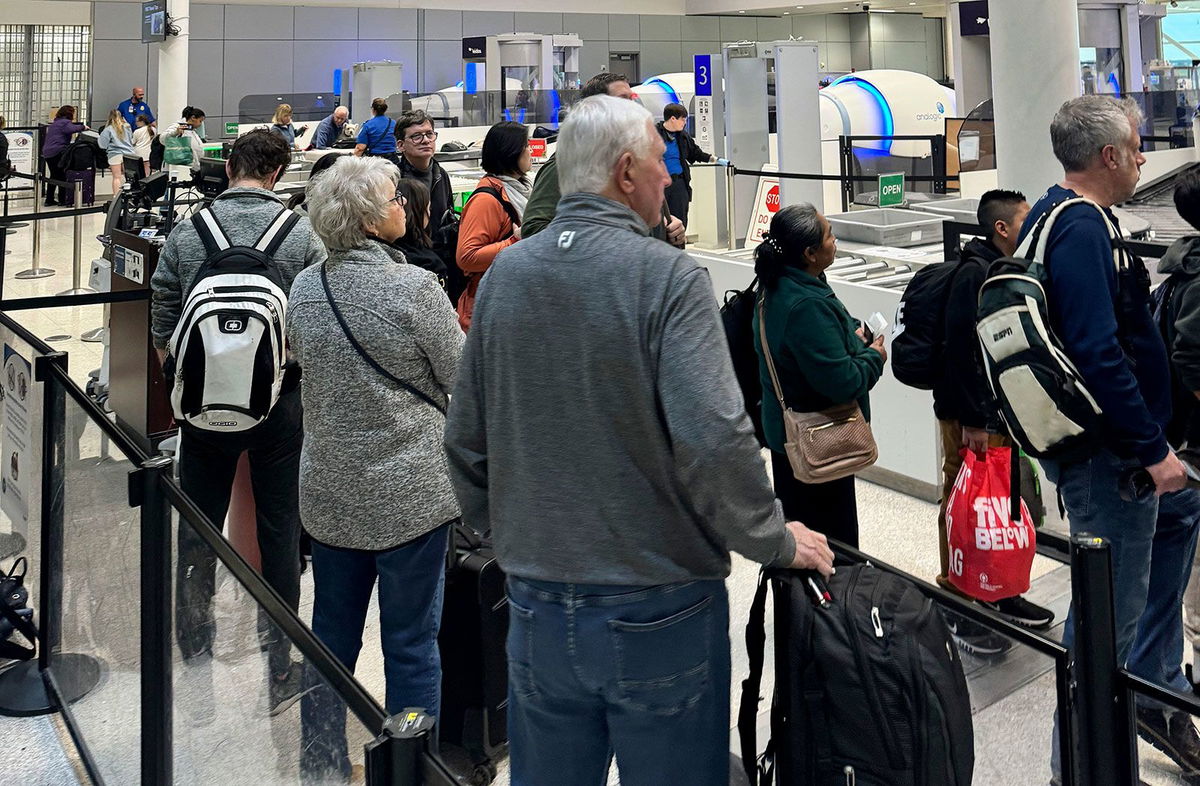 Travelers Monday at the start of Thanksgiving week at Indianapolis International Airport ahead of record air travel forecast for the holiday period.