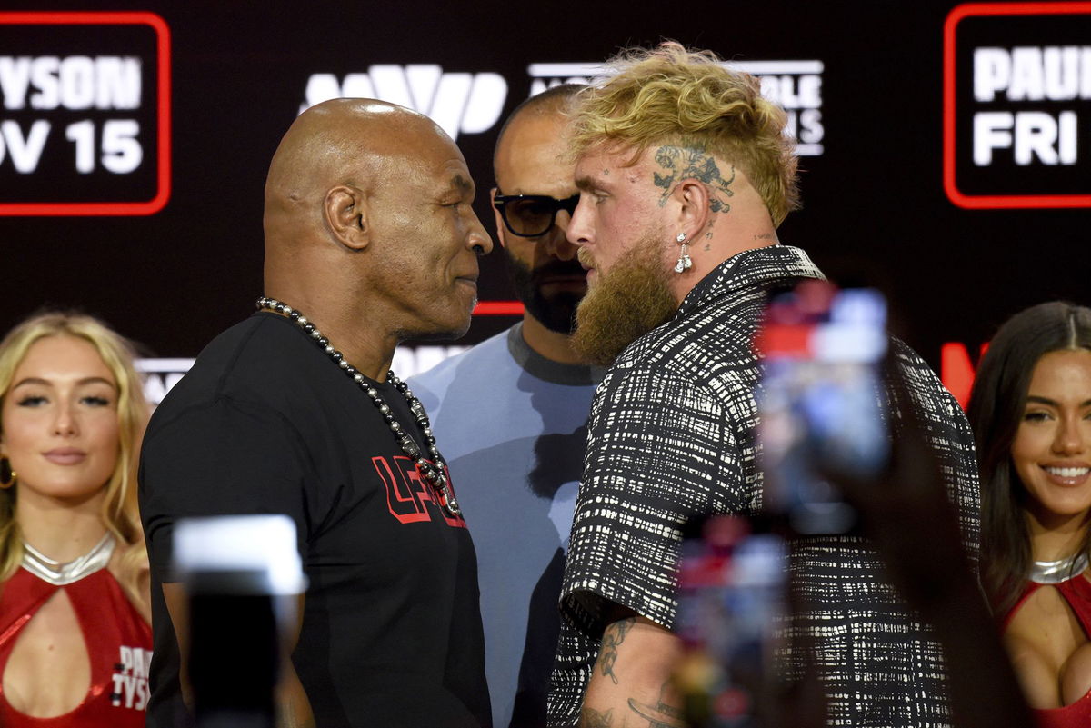 Mike Tyson and Jake Paul will face off in a professional boxing bout on November 15.