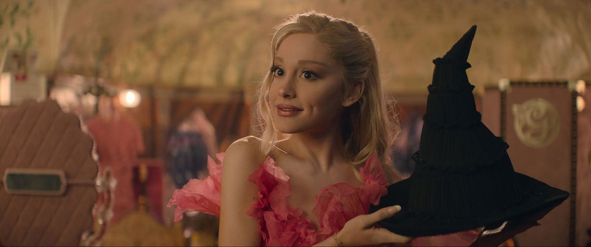 <i>Universal Pictures via CNN Newsource</i><br/>Ariana Granda is Glinda in 