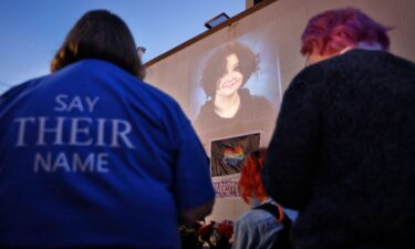 Owasso High School is seen the day of a vigil in memory of nonbinary teenage student Nex Benedict.