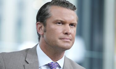 Fox anchor Pete Hegseth at Fox News Channel Studios on August 9