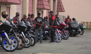 A community of motorcycle riders gathered Friday afternoon for "Bikers Against Gun Violence